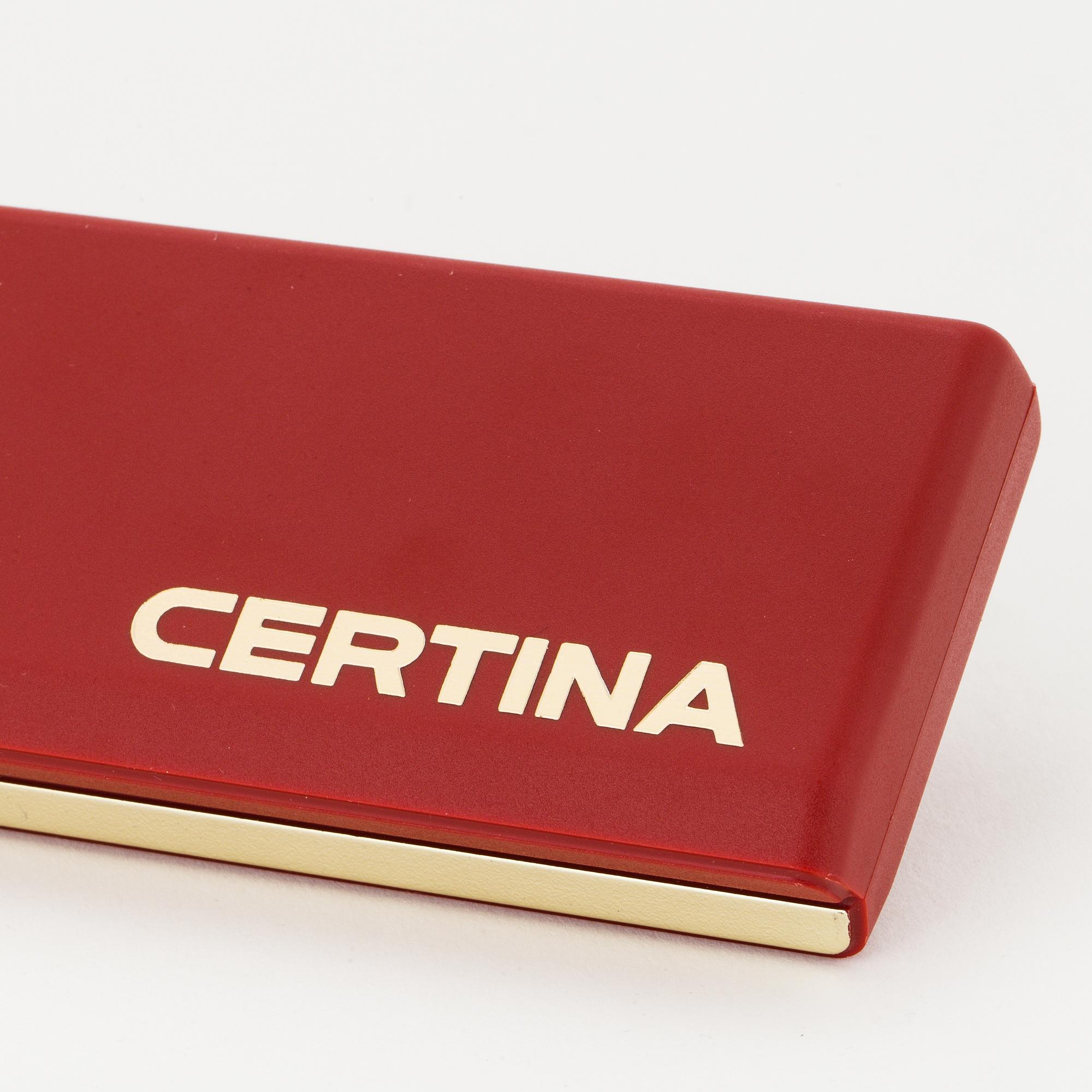 CERTINA, T+C, Town and Country, wristwatch, 30,5 x 30,5 (40,5) mm,