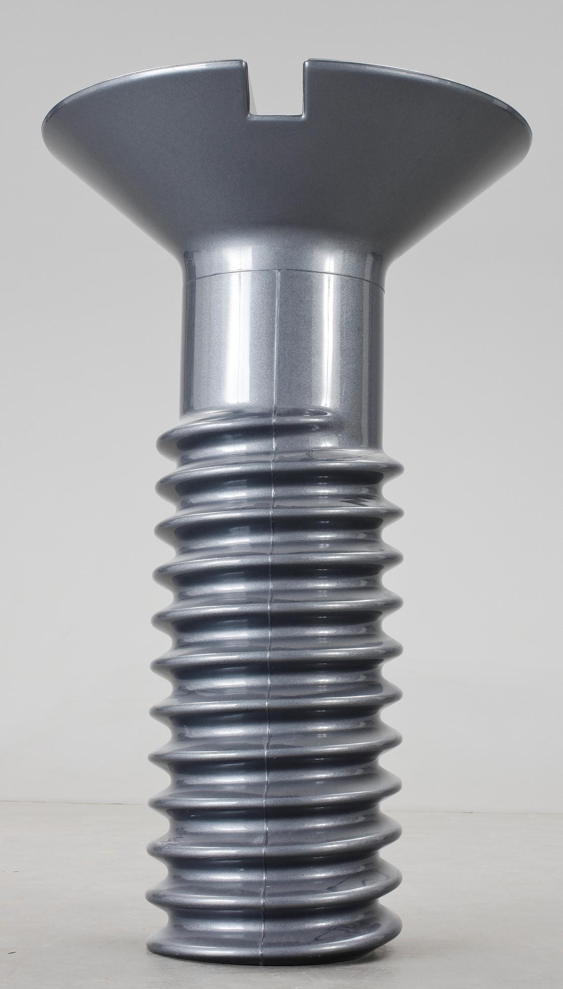 BORD, glasfiber, "Screw Table", Eero Aarnio, Adelta, Finland 2000-tal.