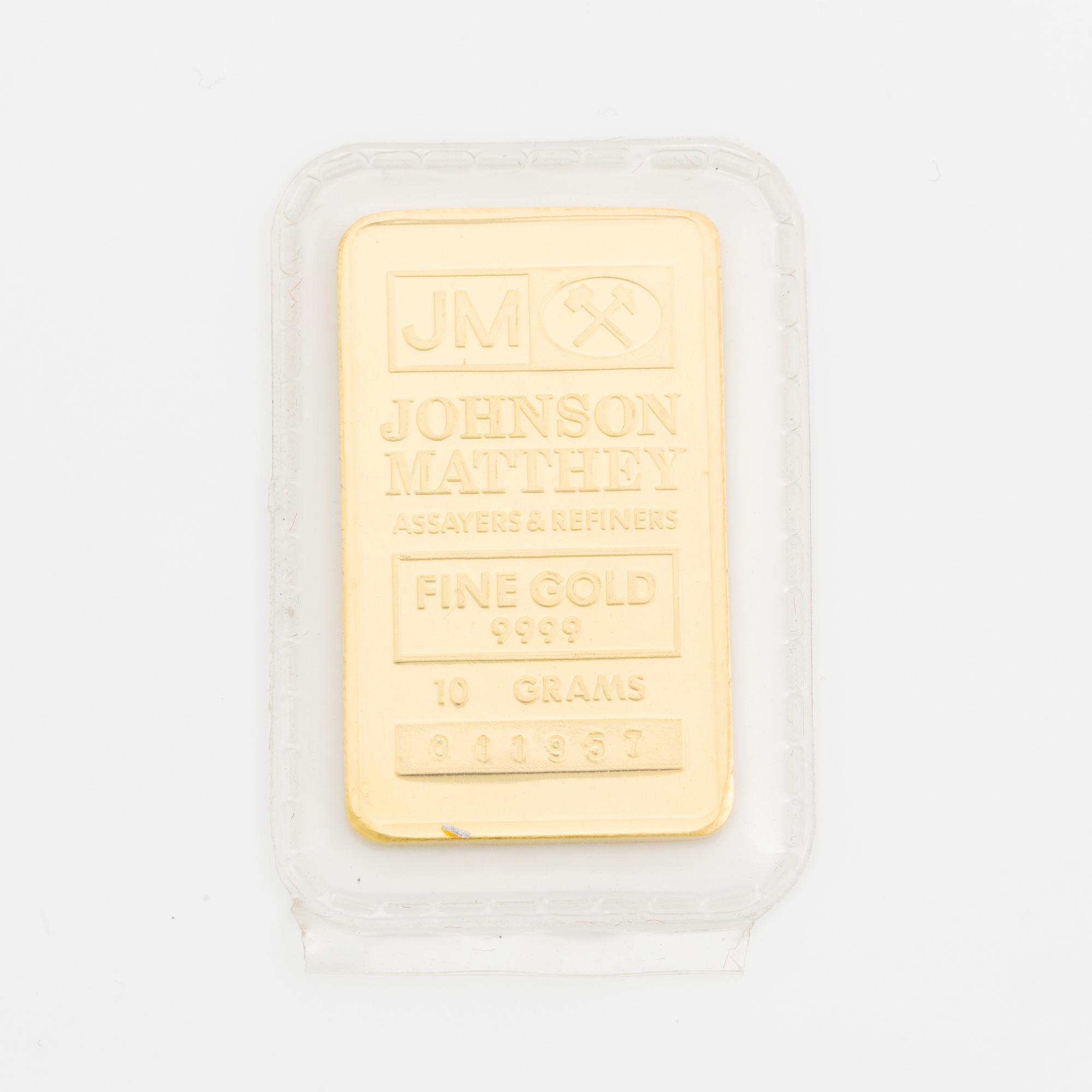 Gold bar.
