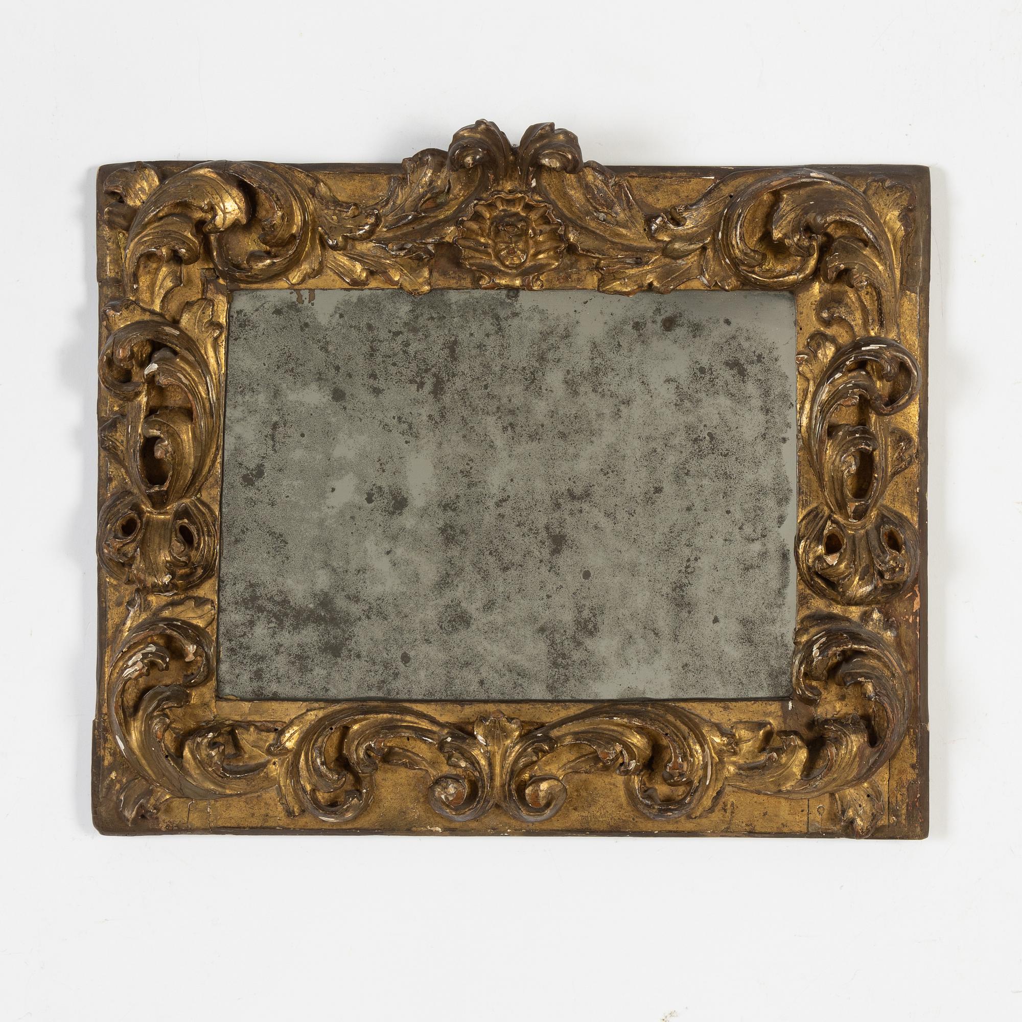 A 19th century mirror, Italy.