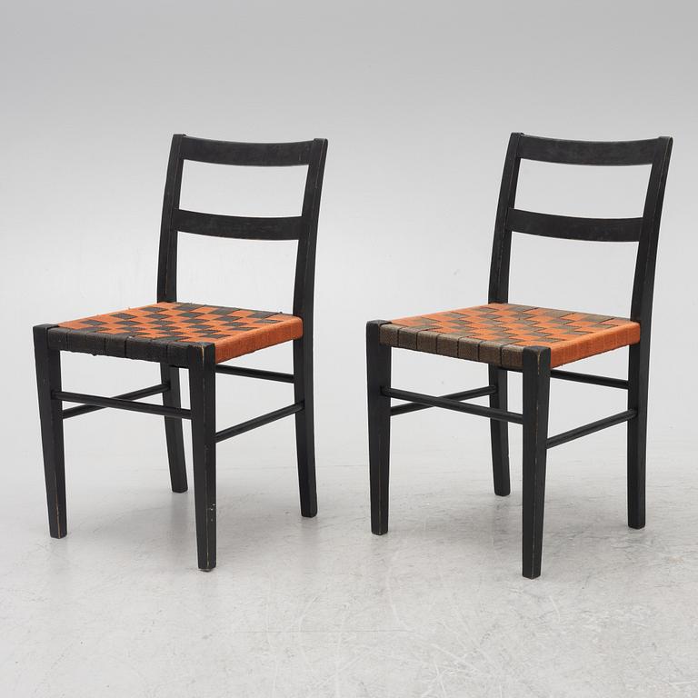 Svenska Möbelfabrikerna, a pair of chairs model "609", Bodafors, 1930s.