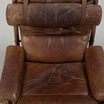 ARNE NORELL, an 'Inca' easy chair, 1970's.