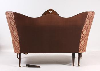 SOFFA, nyrokoko, 1800-talets andra hälft.