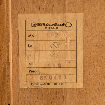 Antonio Ferretti, An early 1950s 'Algeri' bookcase, Milan, Italy.