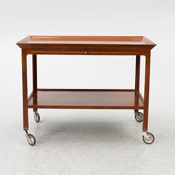 Serving cart, mid-20th century.