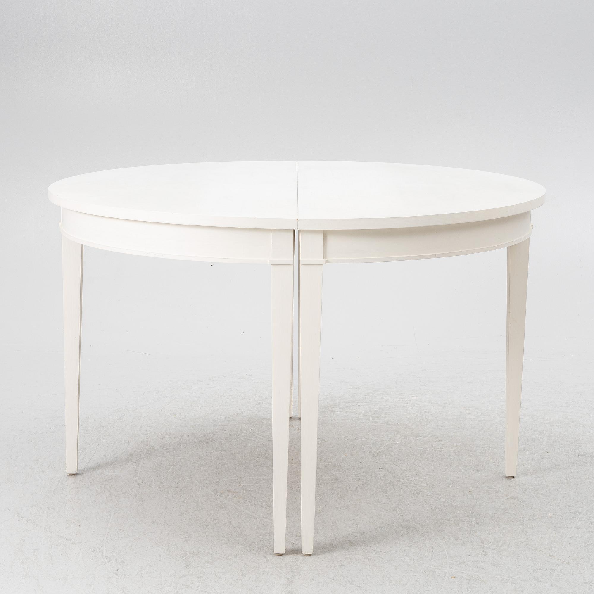 Matbord, 3 delar, samtida.