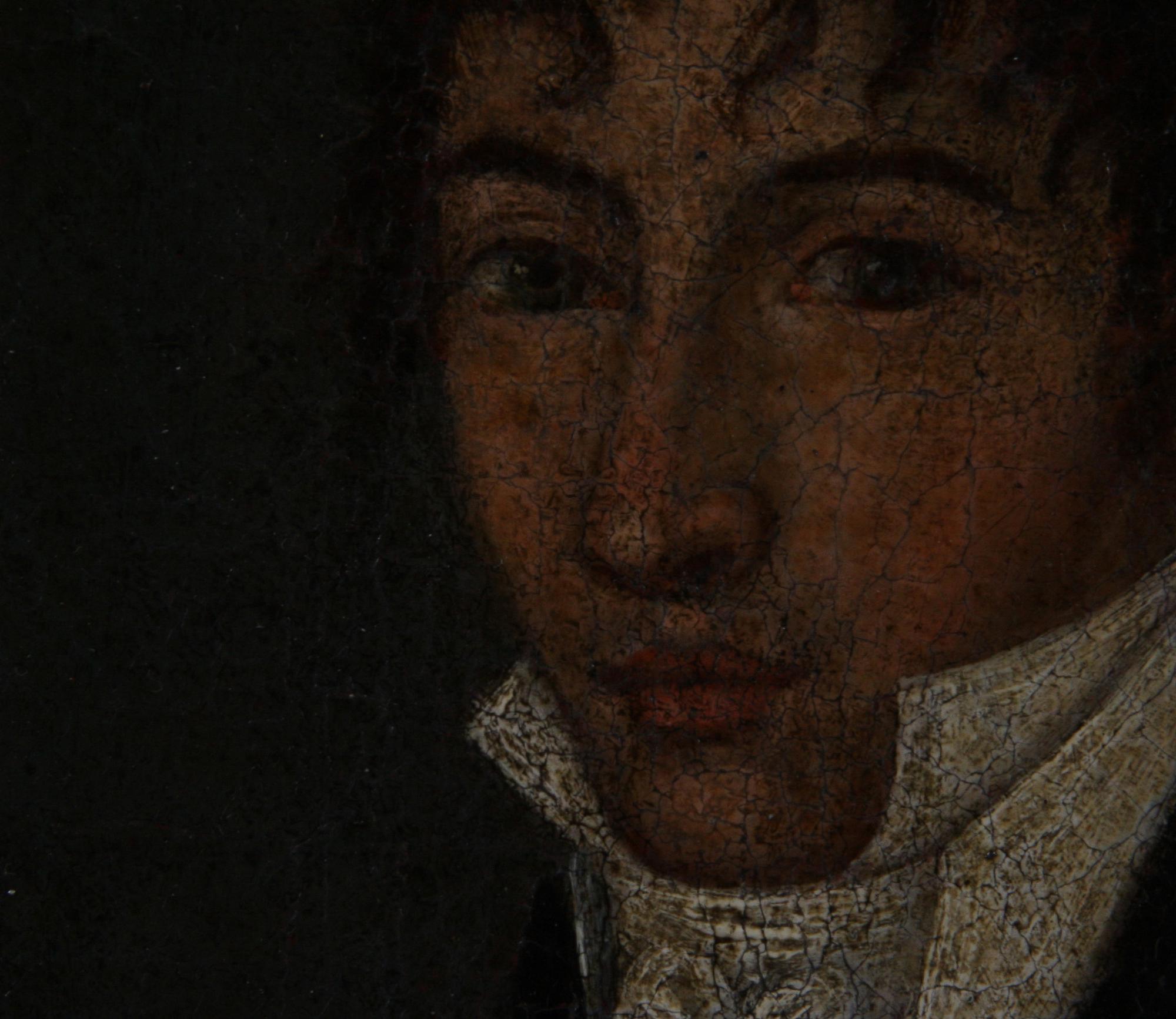 OKÄND KONSTNÄR, olja på duk, 1800-talets första hälft.