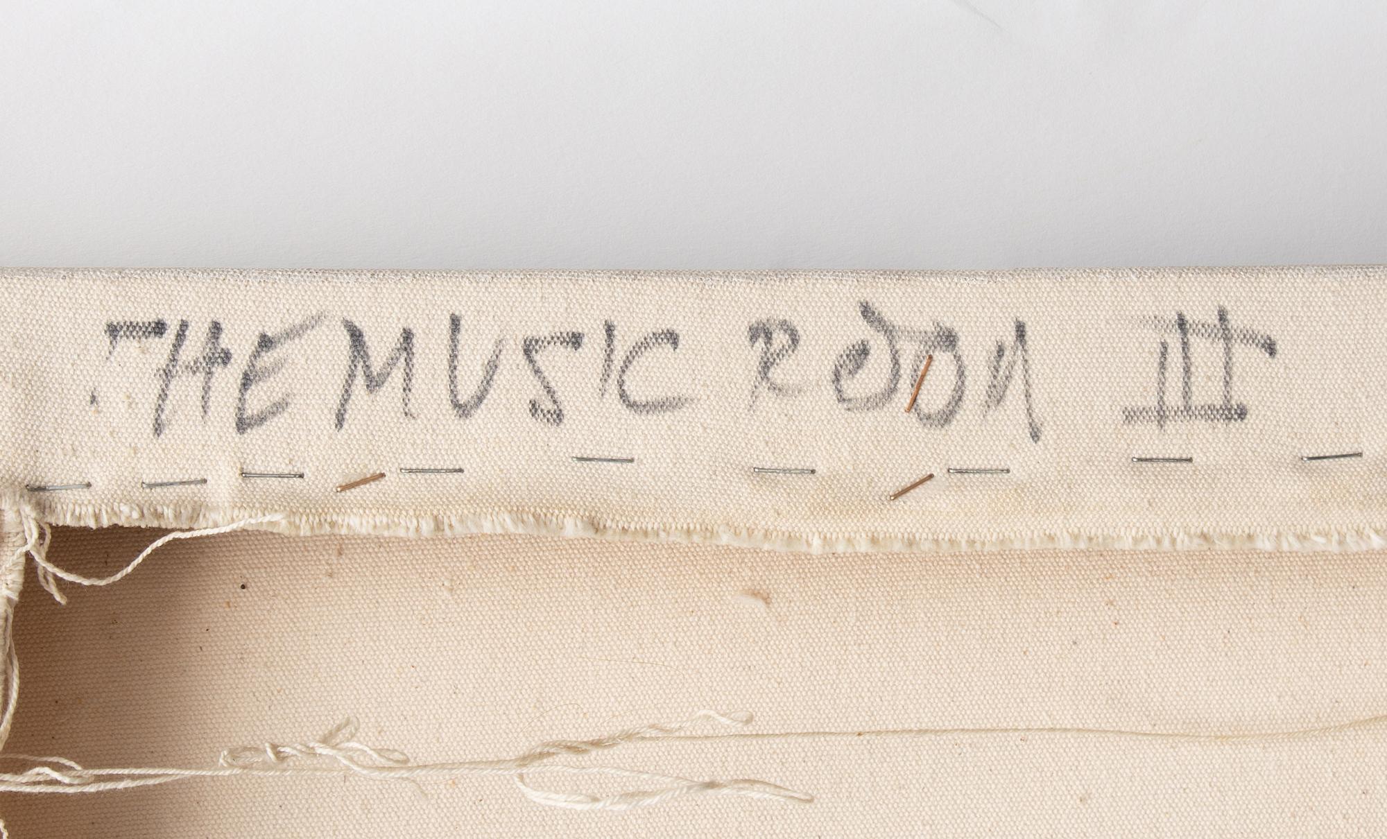 Ben Schonzeit, "Music Room: Blackboard Diptych".