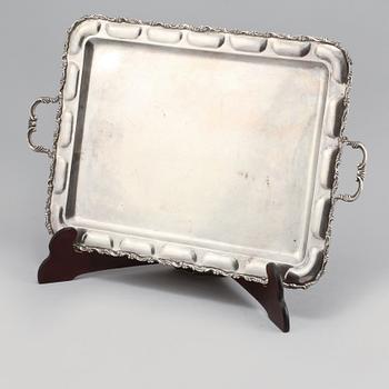 BRICKA, silver, Mexico, 1900-tal, vikt ca 1570 gram.