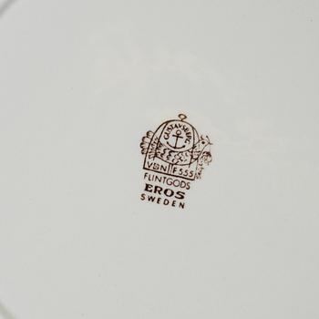 18 "Eros" dishes by Stig Lindberg for Gustavsberg.