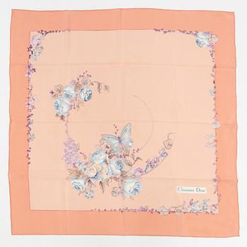 Christian Dior, a silk scarf.