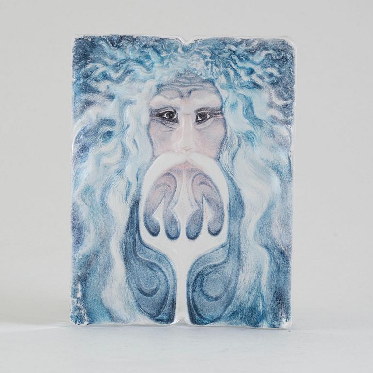 A Glass relief by Mats Jonasson, Målerås.