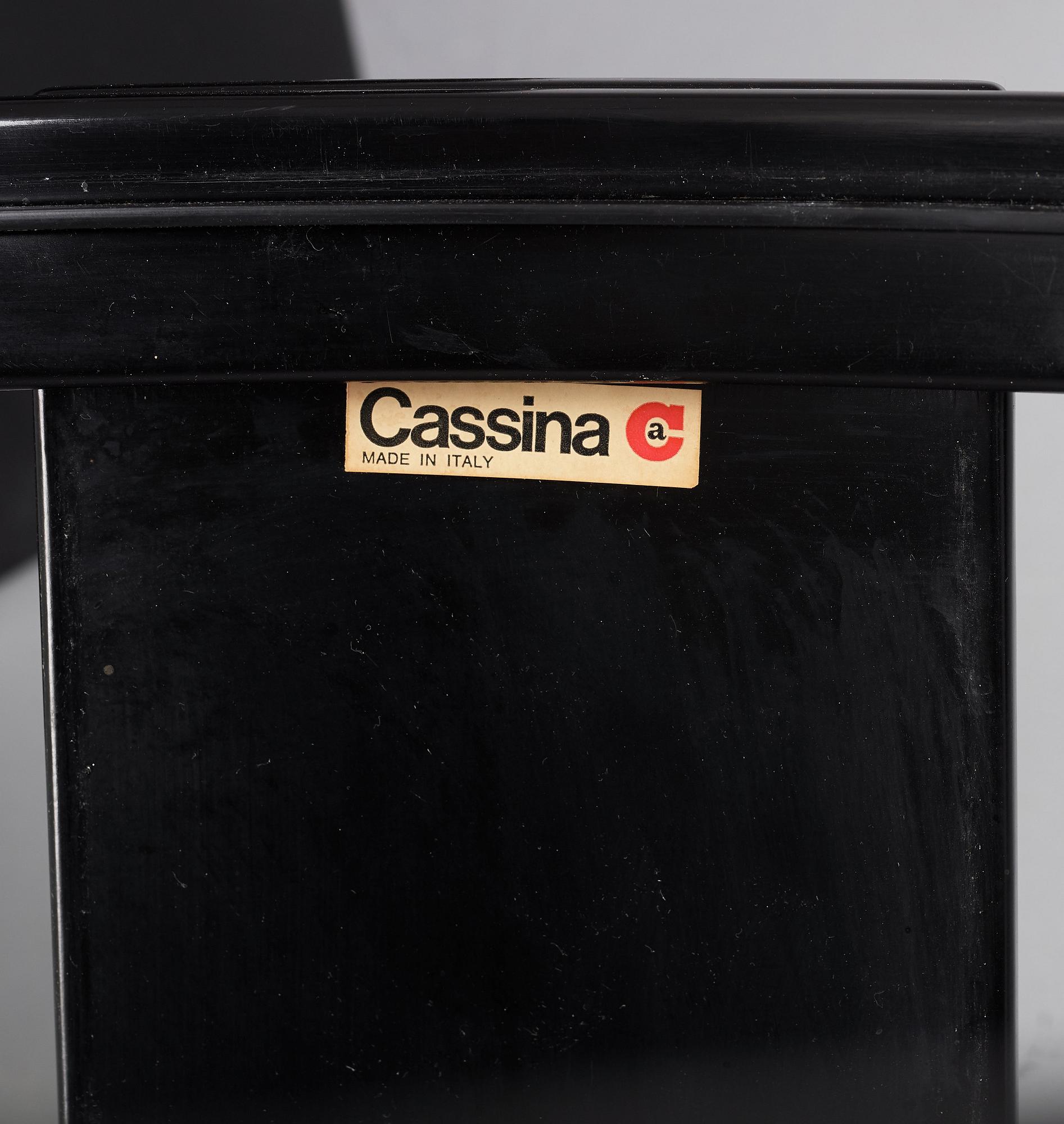 Gianfranco Frattini, "780/783", sidobord 4 delar, Cassina, Italien efter 1966.