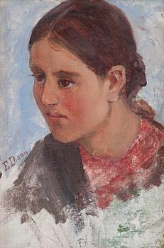 246. Elin Danielson-Gambogi, PORTRAIT OF A GIRL.
