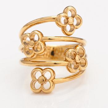 Louis Vuitton, A "Flower full" ring. Marked Louis Vuitton Paris.