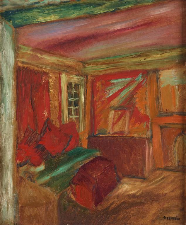Sigrid Hjertén, "Röd interiör".