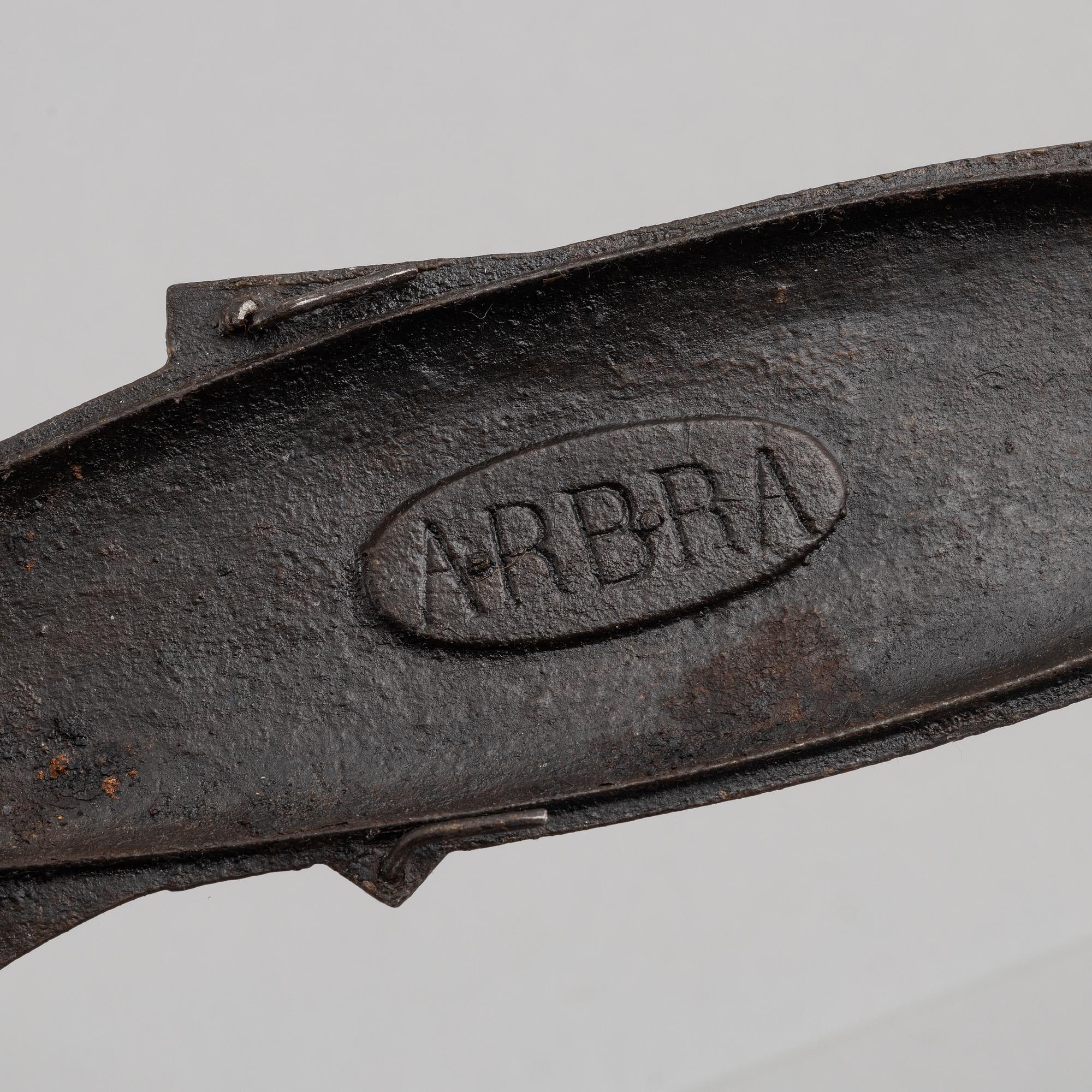 Fish moulds, 2 pcs, cast iron, Arbrå, second half of the 20th century.
