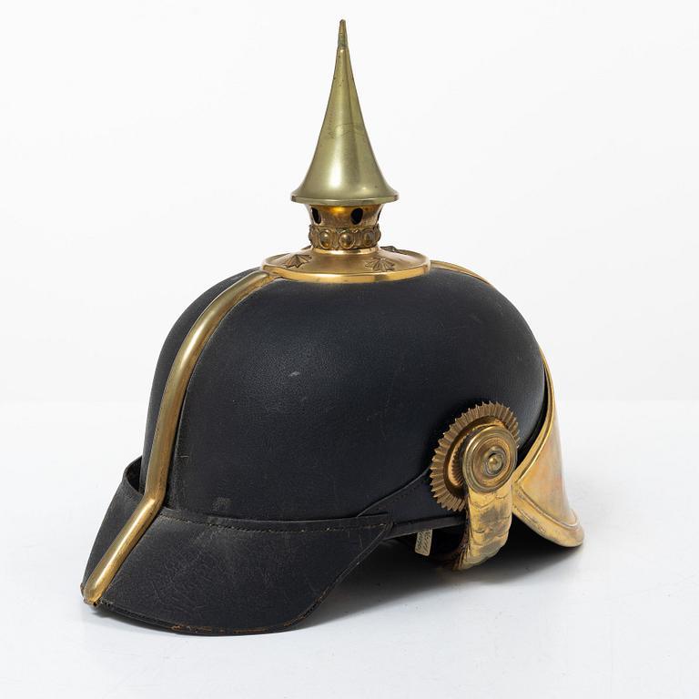 Kask, M/1886 för dragonmanskap.