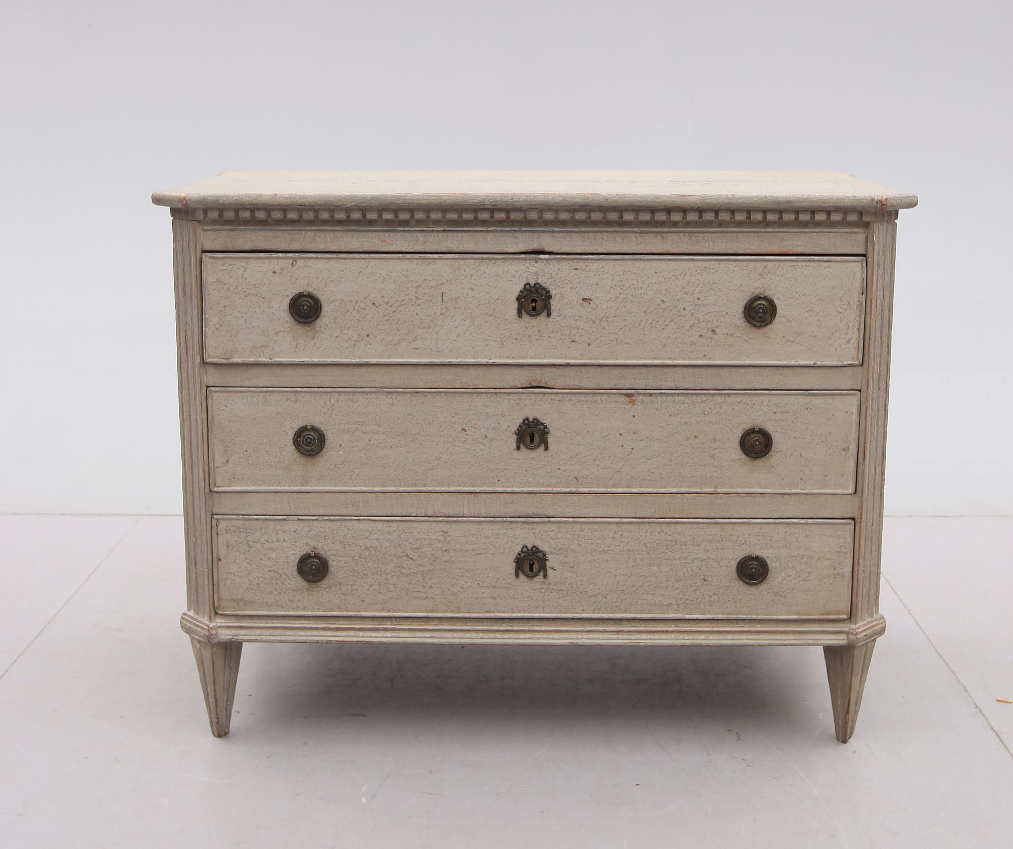 BYRÅ, gustaviansk, 1700-talets slut.