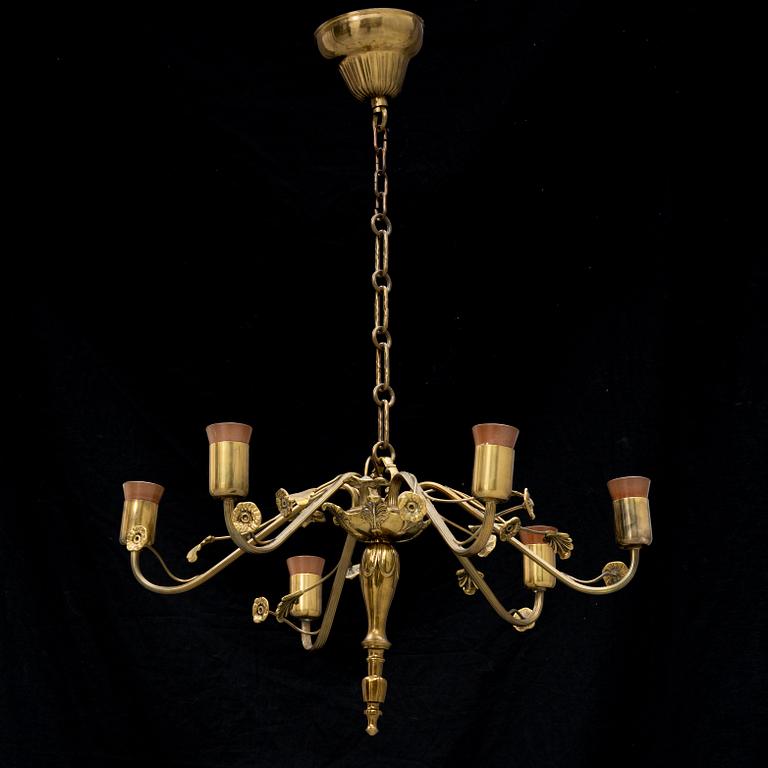 A ceiling light, first half of the 20th Century.