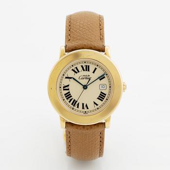 Cartier, Must II, armbandsur, 32,5 mm.