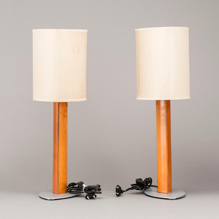 BORDSLAMPOR, ett par, Taller Uno Serena. Spanien.