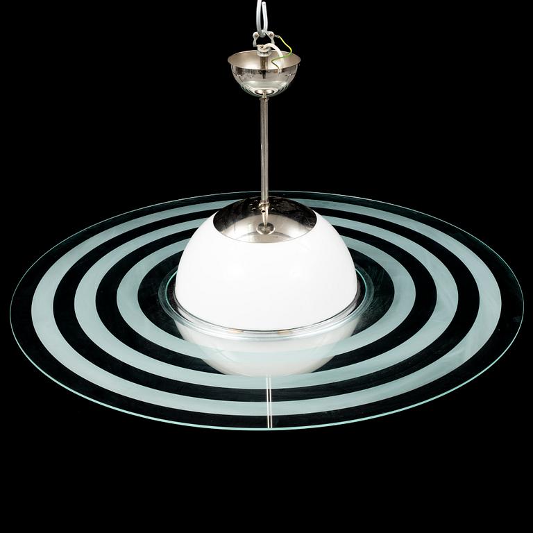 A 1930's ceiling light.