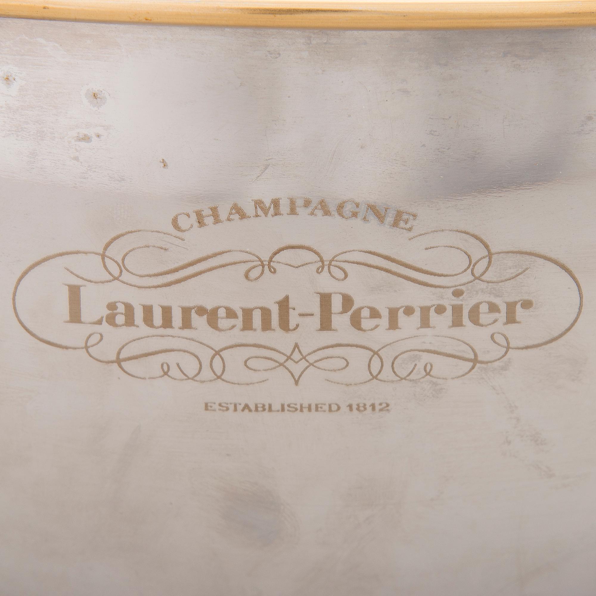 A Laurent-Perrier Champagne Cooler, Stellinox, France, from the latter part of the 20th Century.