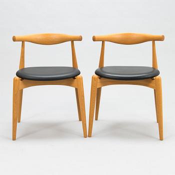 HANS J WEGNER, fåtöljer, ett par, Carl Hansen & Son.