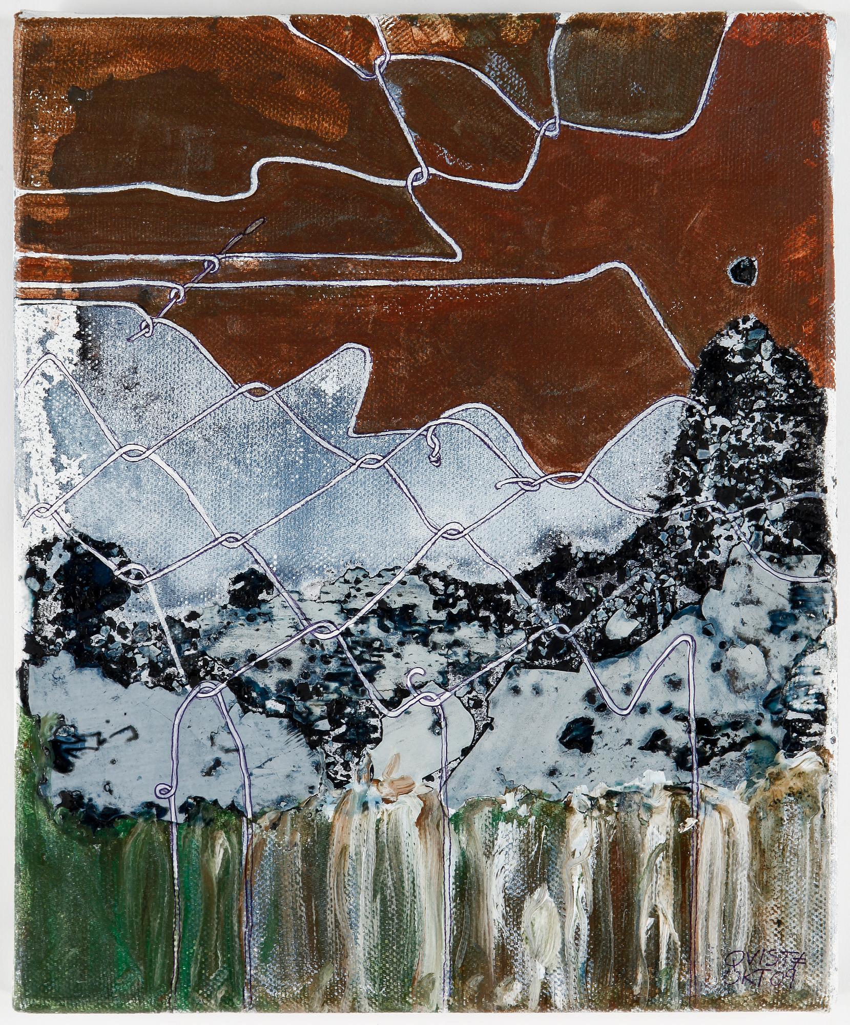 PATRIK QVIST, Olja på duk, signerad och daterad okt -07.