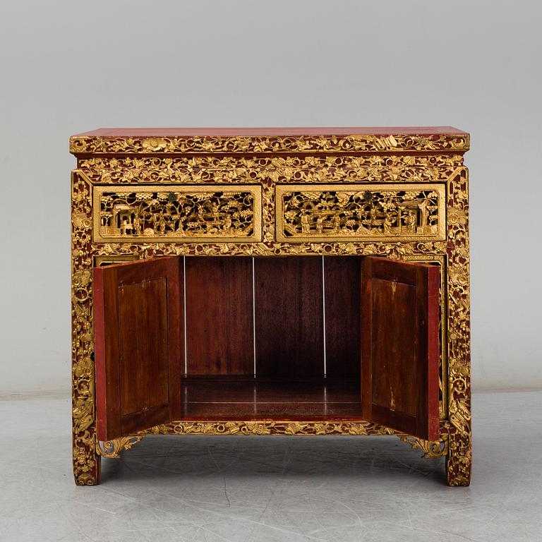 A 20th century Chinese cabinet.