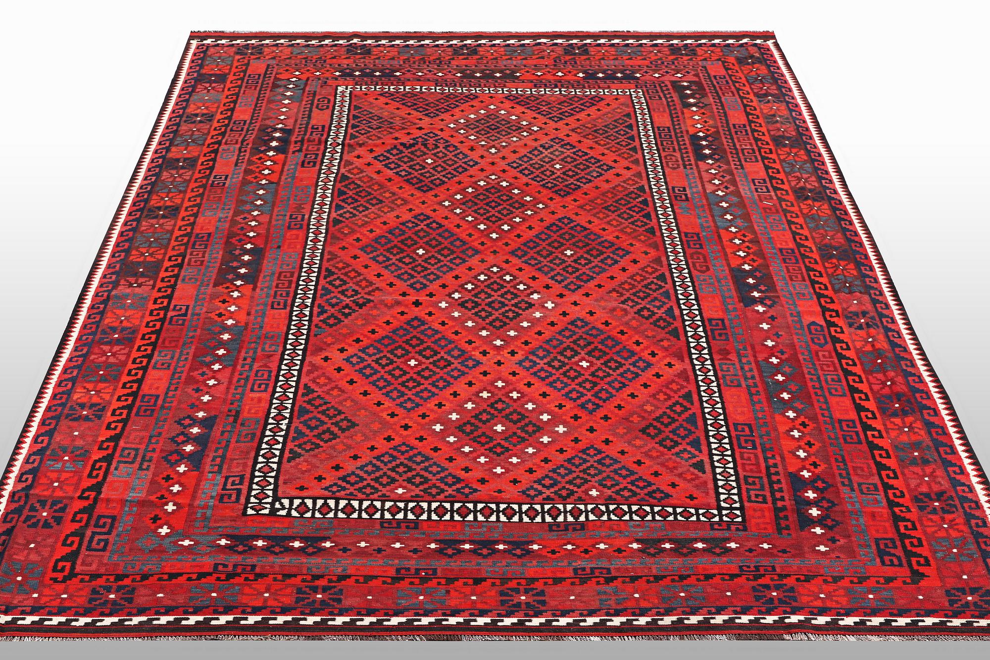 Carpet, Afghan, ca 429 x 255 cm.