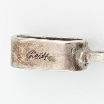 Claës Giertta hänge sterlingsilver, Stockholm 1989.