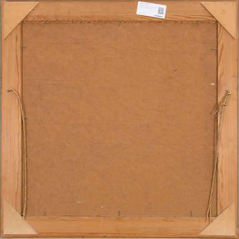 JOHAN JOHANSSON, olja på pannå. Signerad.