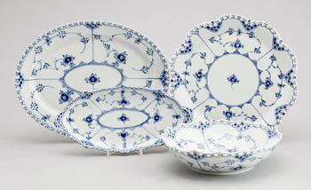 SERVISPORSLIN, 4 delar, Royal Copenhagen.