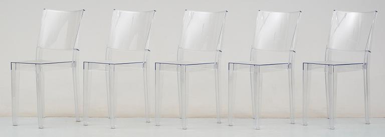 STOLAR, 5 st, "La Marie" Philippe Starck för Kartell Italien.