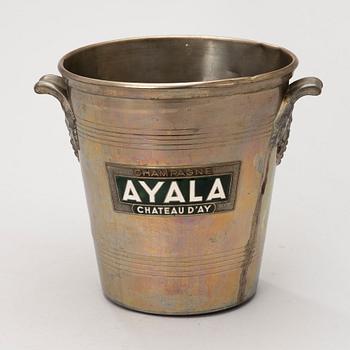 a Champagne cooler bucket, Argit, France 1950s/1960s.