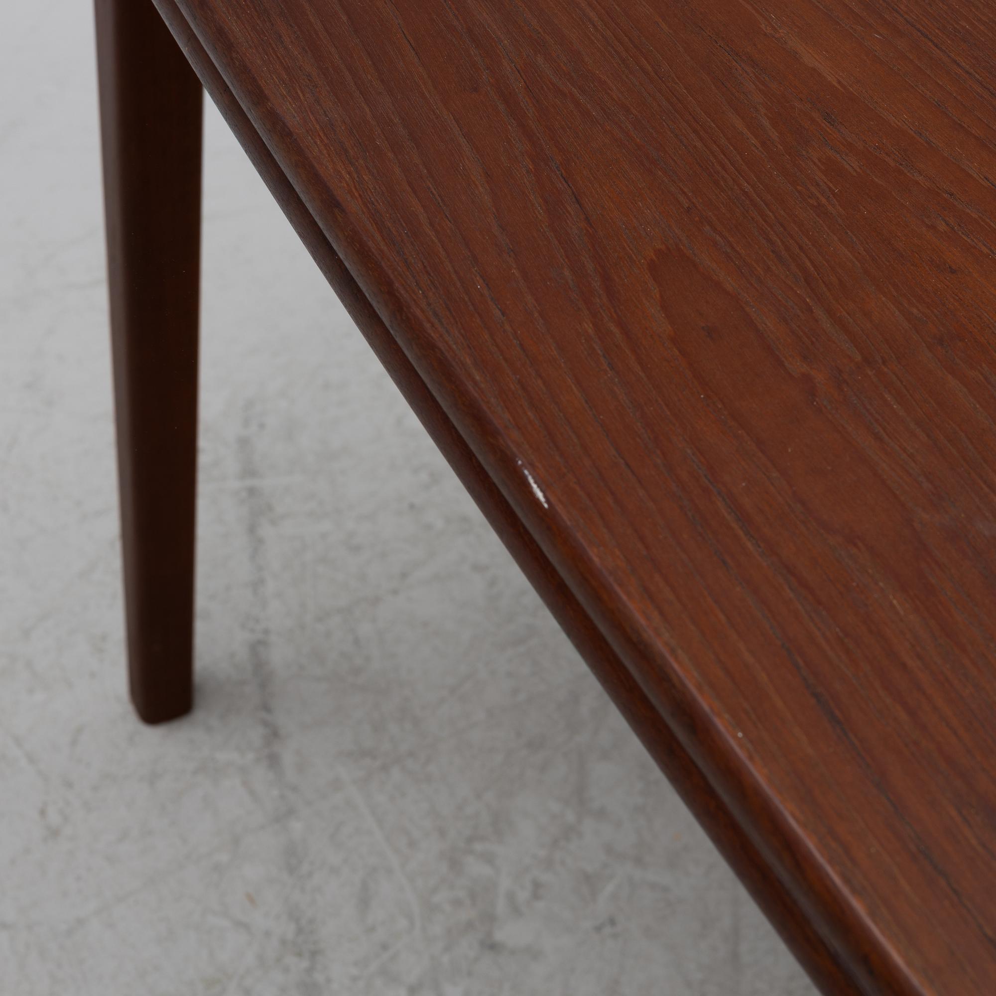 Dining table, teak, 1960s.