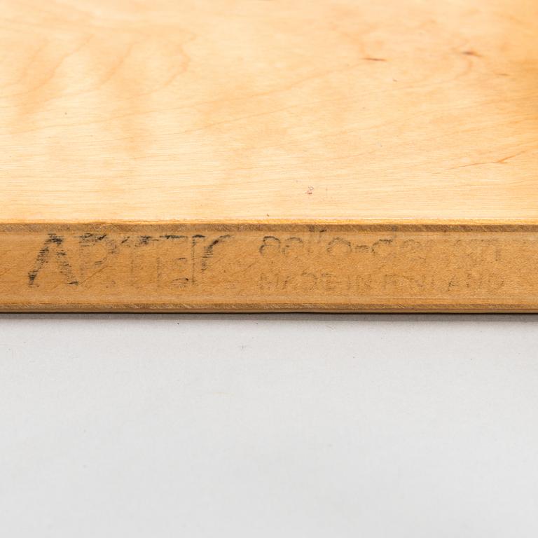 Alvar Aalto, hyllor, 2 st, 112B, Artek 1900-talets mitt.