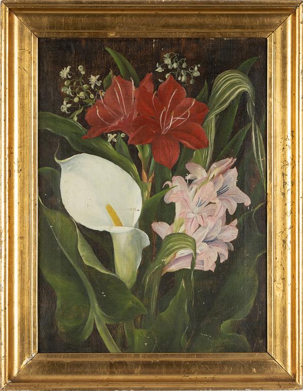 Unknown artist, 19th century, Flower still life.
