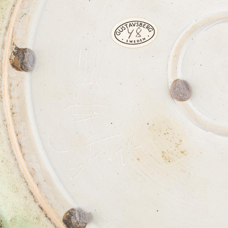 Stig Lindberg, a stoneware bowl for Gustavsberg Studio.