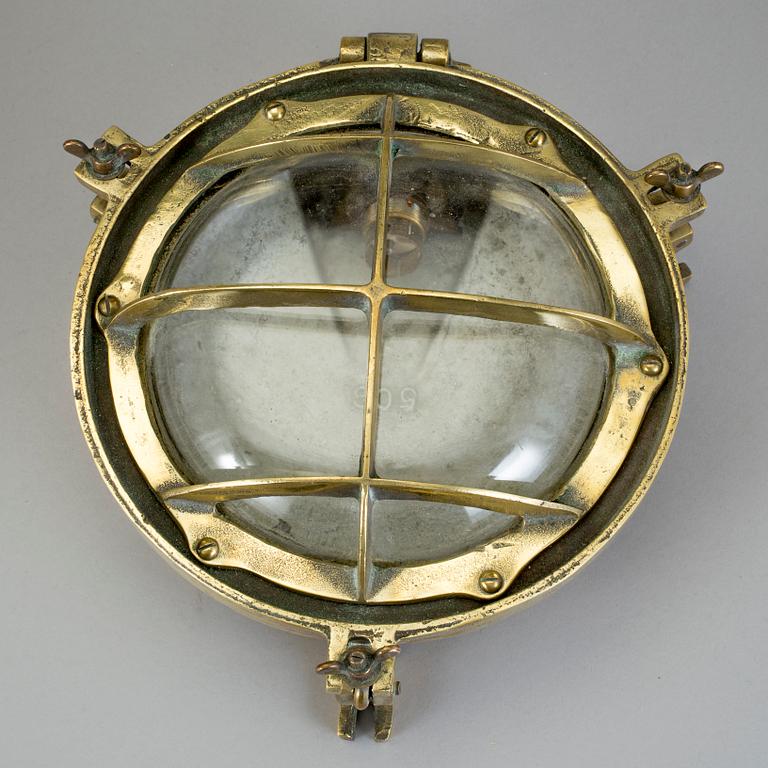 FARTYGSARMATUR, ett par, 1900-tal.