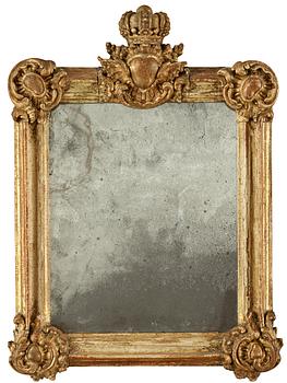 766. A Swedish Rococo mid 18th century frame.