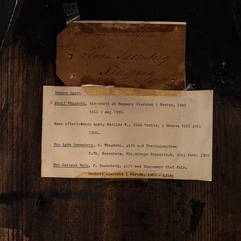 A Rococo longcase clock by Petter Ernst (Stockholm 1753-1784).