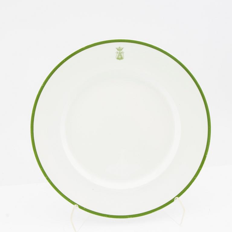 Servis 49 dlr Gustavsberg omkring 1900, porslin.