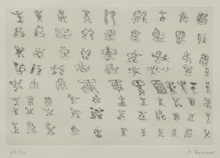 Henri Michaux, Untitled.