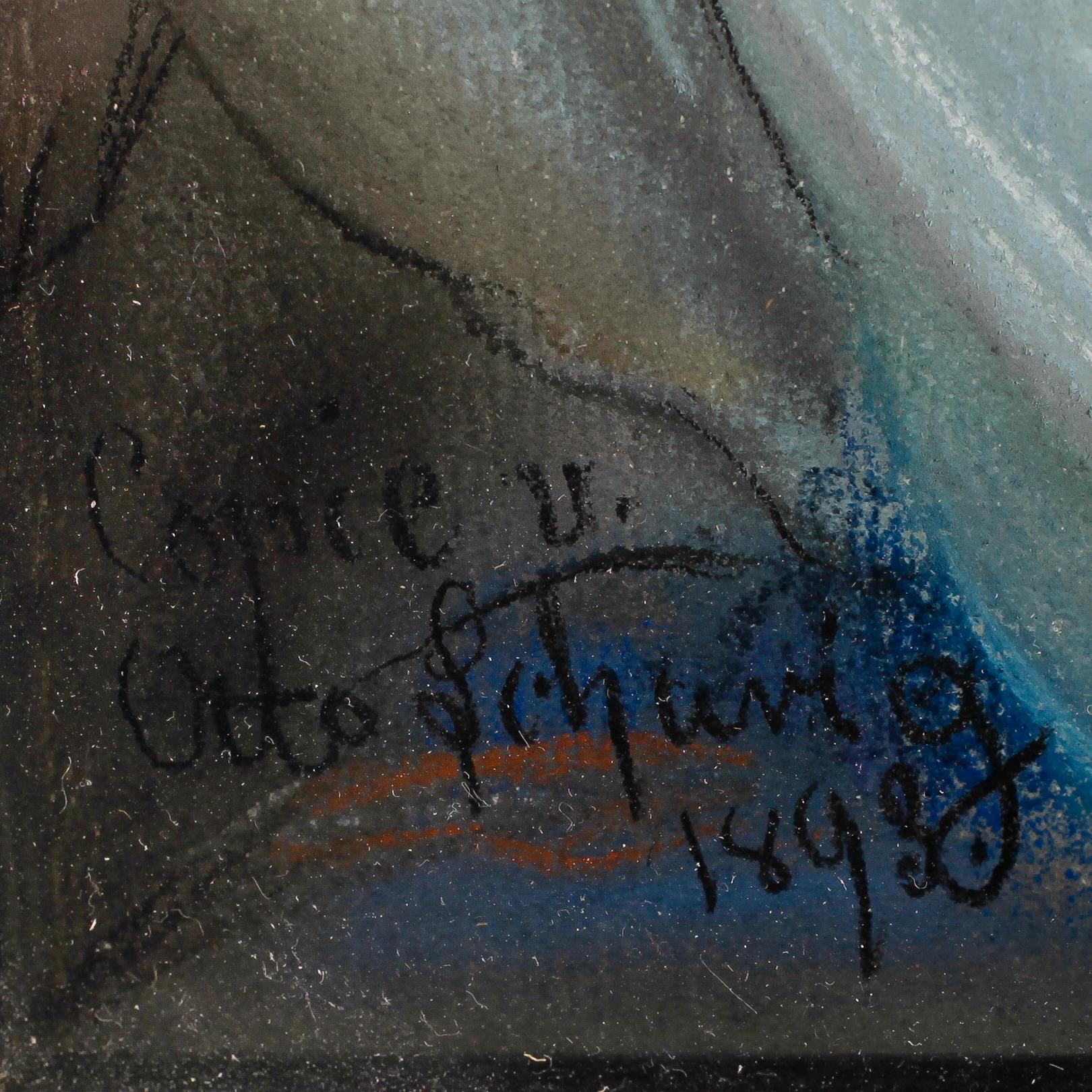 OKÄND KONSTNÄR, kopiemålning, pastell, otydligt signerad och daterad 1893.