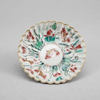 KOPP med FAT, porslin, Kina, Qing dynastin, 1800-tal.