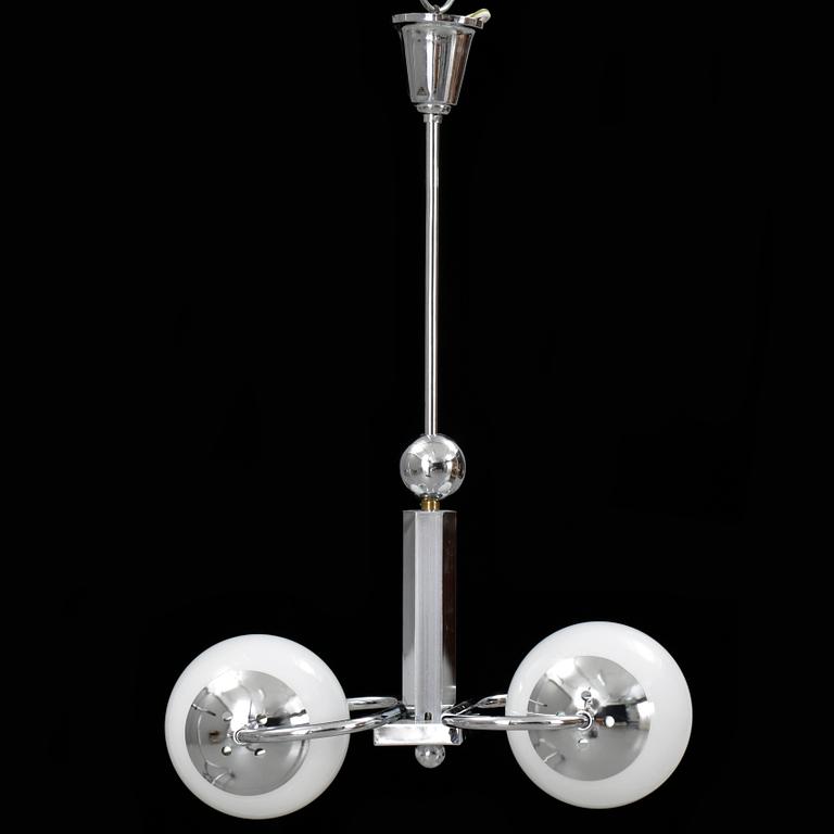 TAKLAMPA, art deco, 1920/30-tal. Höjd ca 76 cm.