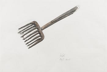 KUUTTI LAVONEN, water colour, signed and dated 22/1 2003.